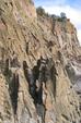 Soft Volcanic Tuff Cliffs