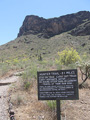 Trailhead sign