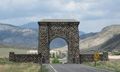 Gardiner, MT through Roosevelt Arch