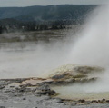 Erupting Geyser